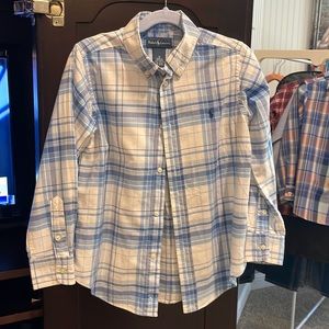 Ralph Lauren long sleeve button up Boys 6